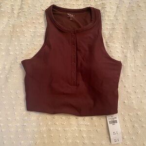 NWT YPB workout tank- Maroon